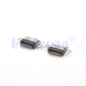 CF246-24SLB14R-C3 Type C USB 24PIN Female Connector Waterproof, Sinking