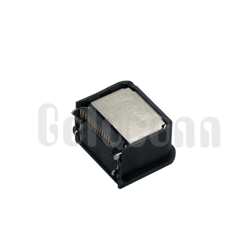 Type C USB 16PIN Female Connector Waterproof-USB-CF-SMT-013-HB