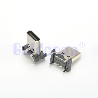 CF135-24LB01R-C3 Type C USB Female 24PIN Vertical,Dual Row,SMT